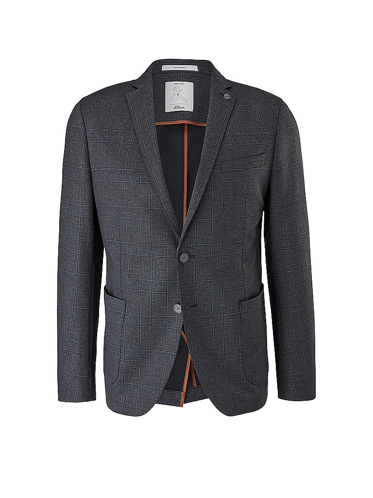 S.OLIVER BLACK LABEL Sakko Slim Fit schwarz | 46